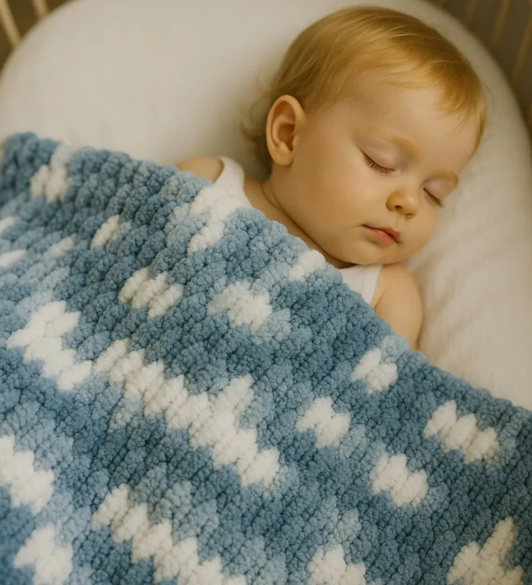 el örgüsü battaniye pinnababy