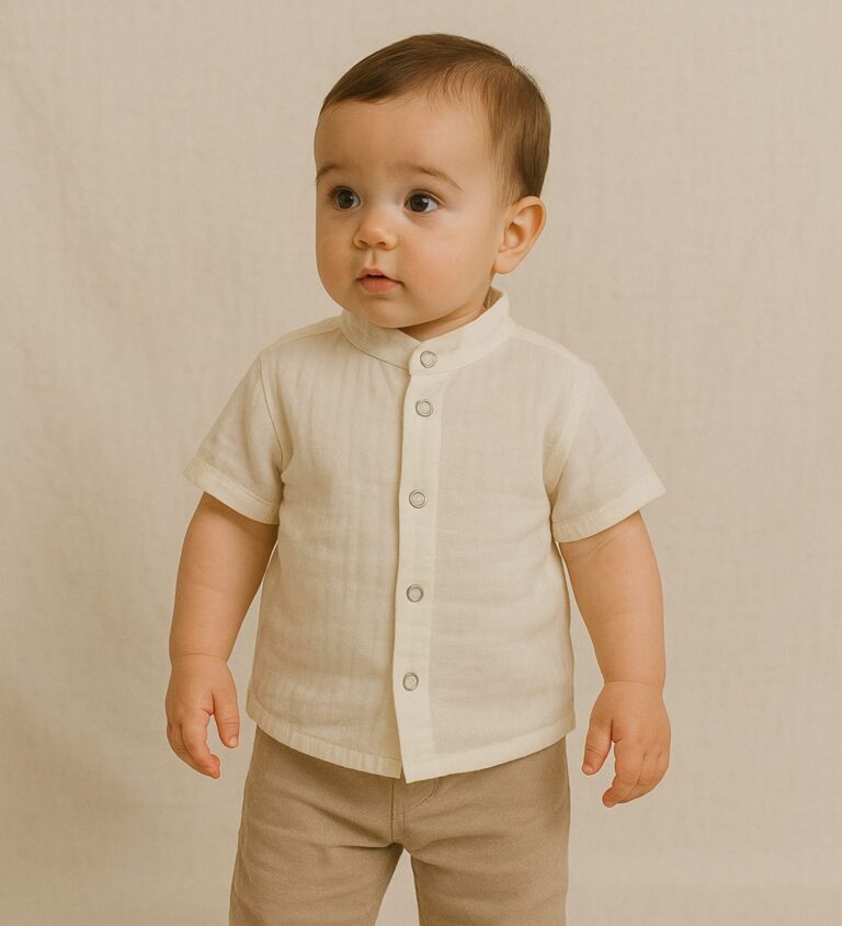 müsin kısa kollu gömlek pinnababy